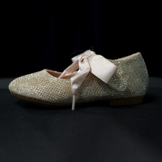 sparkly children shoe